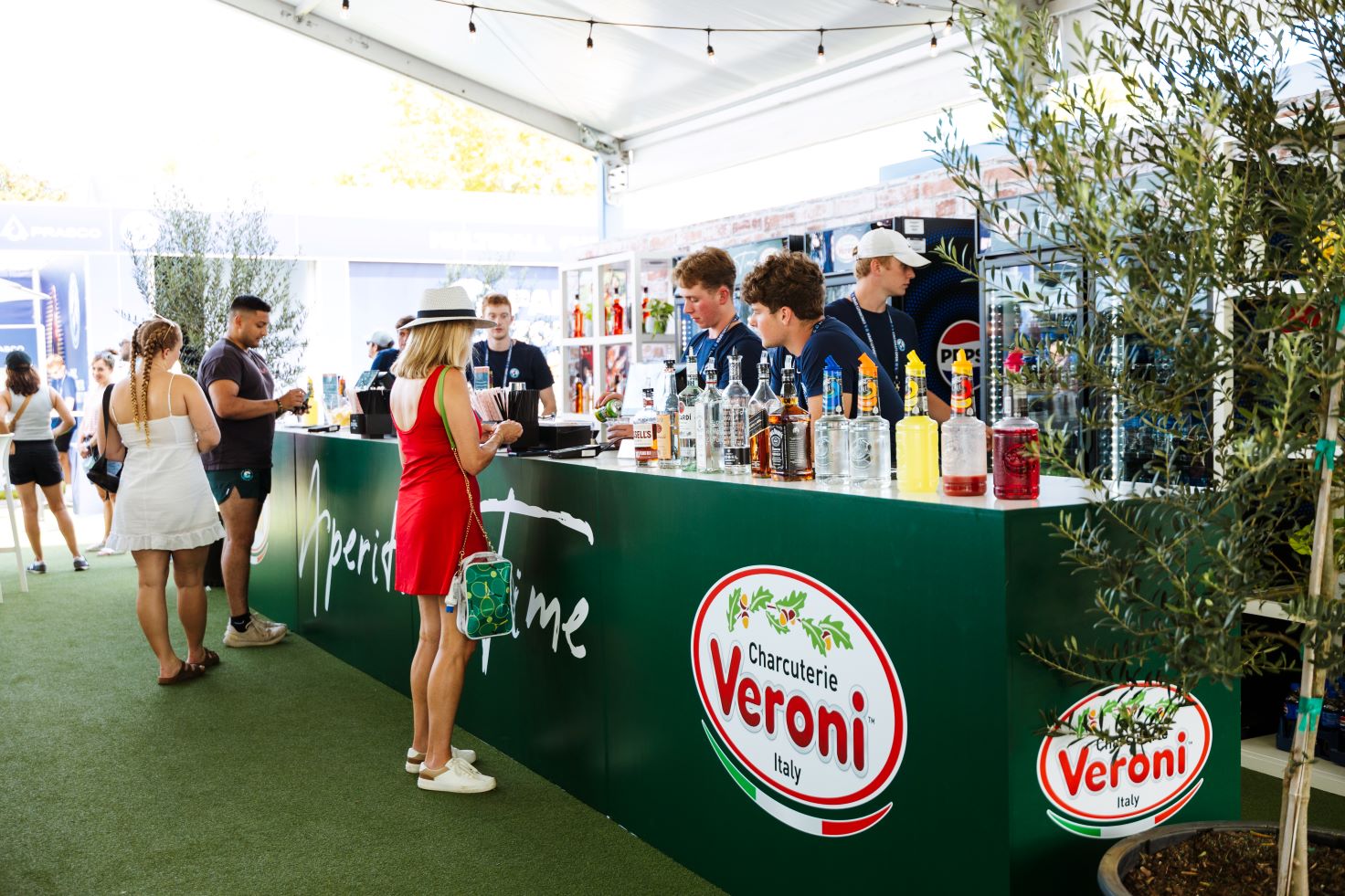 Veroni: un secolo di salumi italiani nei templi del tennis mondiale