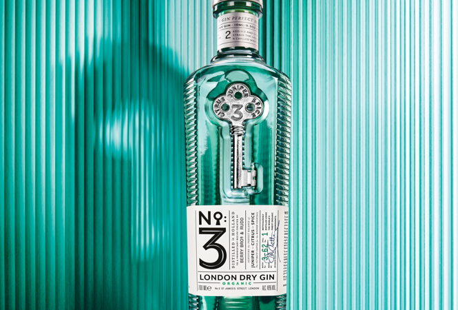 No.3 London Dry Gin è ora biologico: qualità invariata, impatto ambientale ridotto