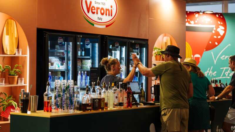 Veroni porta ancora una volta il gusto dell’aperitivo italiano al Cincinnati Open